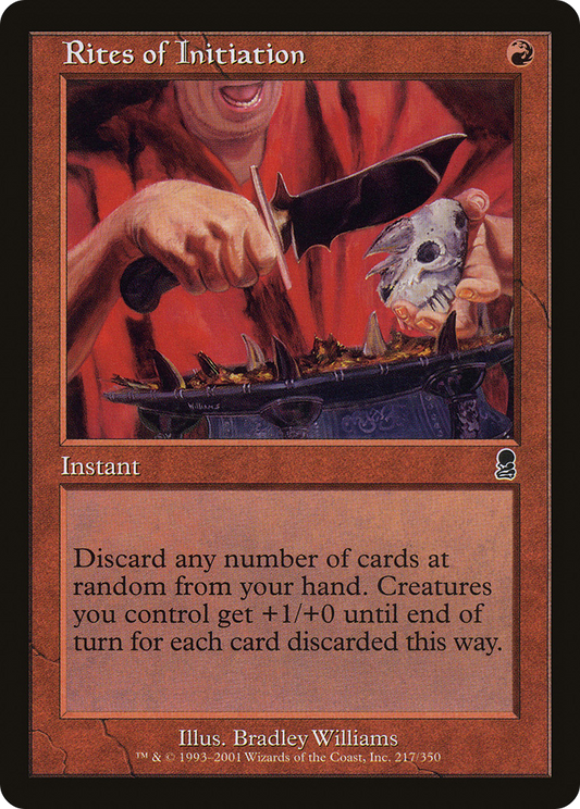 Rites of Initiation (ODY-217) (Foil)
