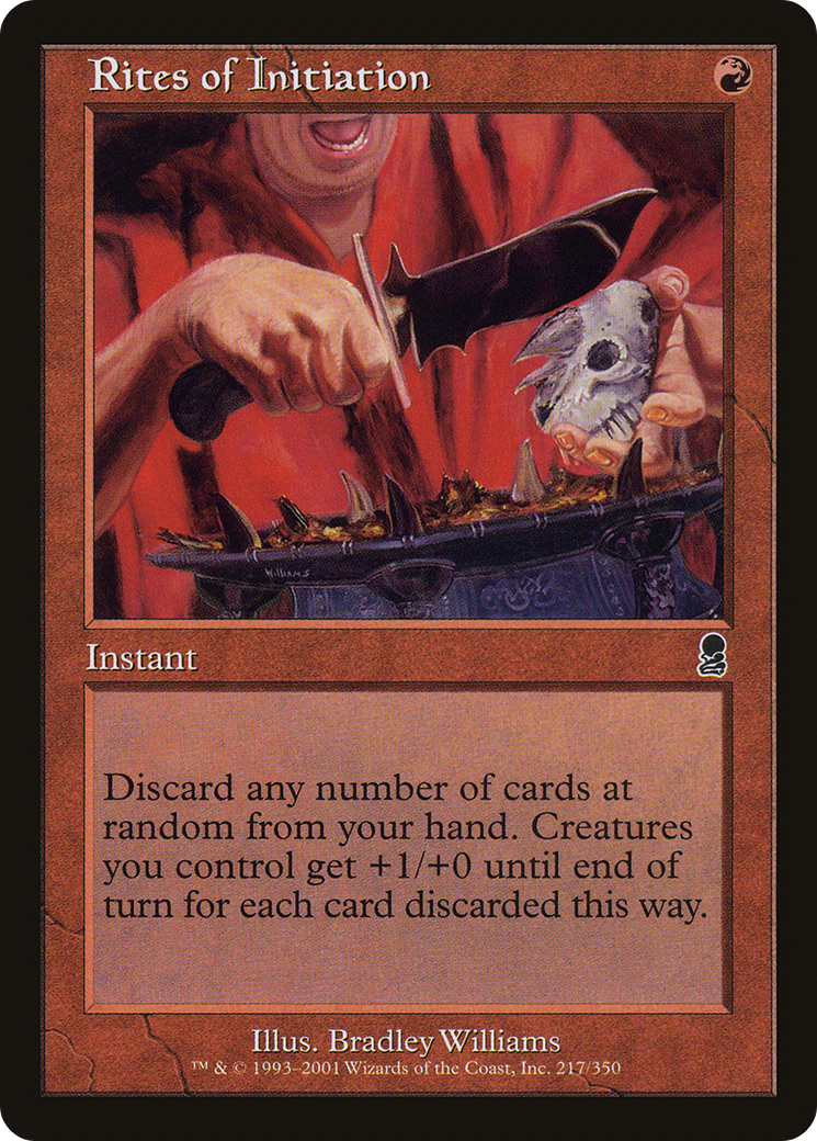 Rites of Initiation (ODY-217)