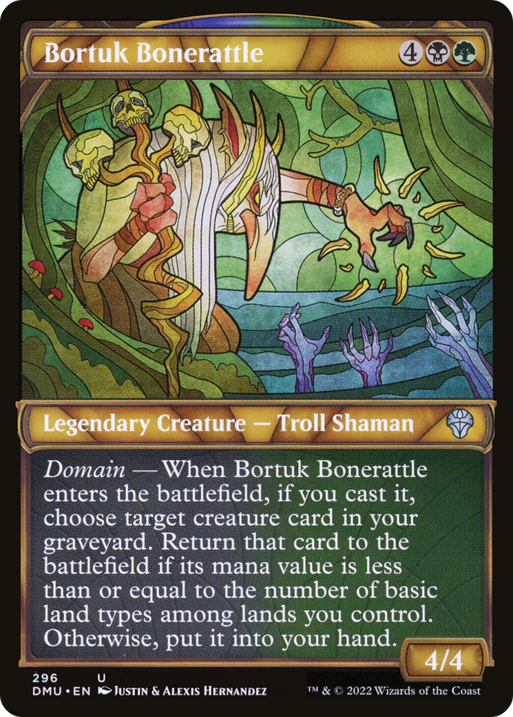 Bortuk Bonerattle (DMU-296) (Showcase) (Foil)