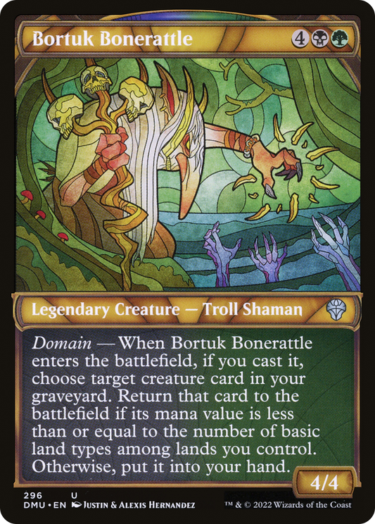 Bortuk Bonerattle (DMU-296) (Showcase) (Foil)