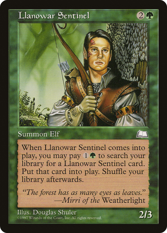 Llanowar Sentinel (WTH-134)