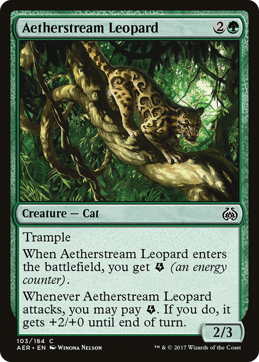 Aetherstream Leopard (AER-103) (Foil)