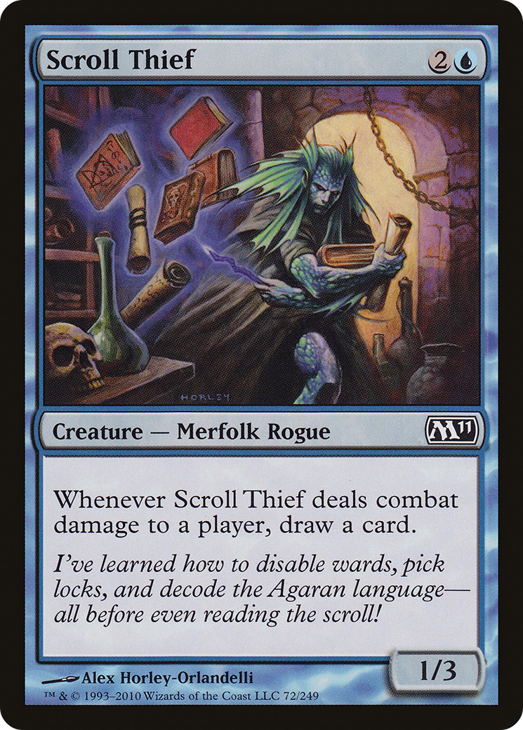 Scroll Thief (M11-072) (Foil)