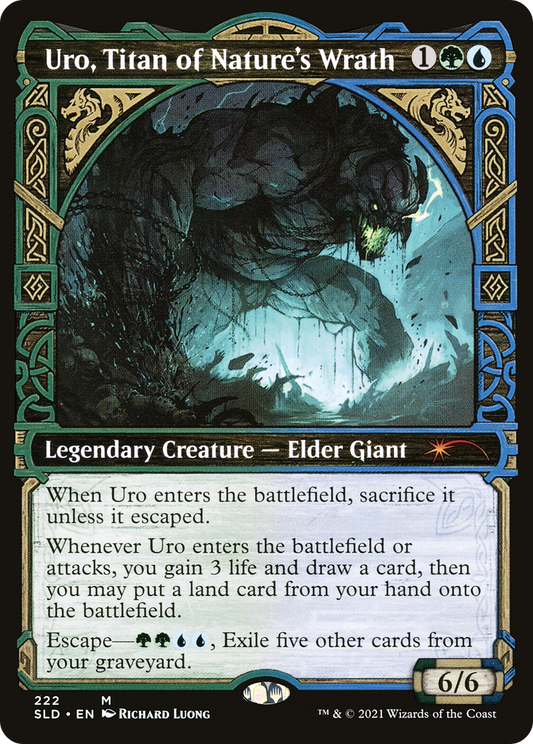Uro, Titan of Nature's Wrath (SLD-222) (Showcase) (Foil)