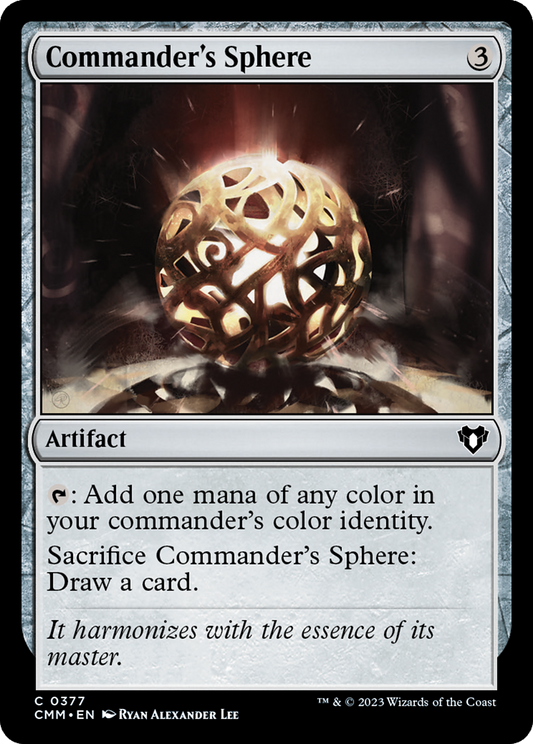 Commander's Sphere (CMM-377) (Foil)
