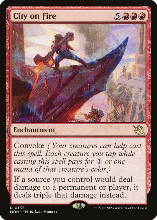 City on Fire (MOM-135) (Foil)