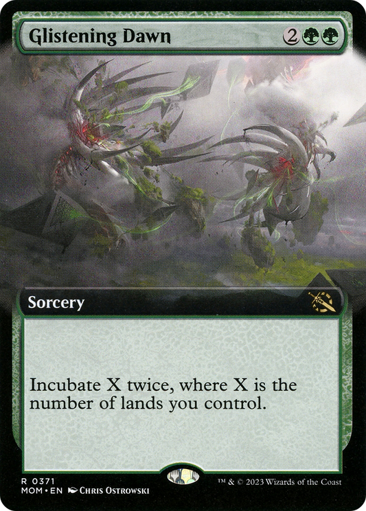 Glistening Dawn (MOM-371) (Extended Art) (Foil)