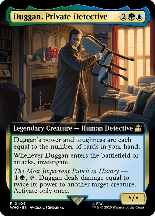 Duggan, Private Detective (WHO-409) (Extended Art) (Foil)