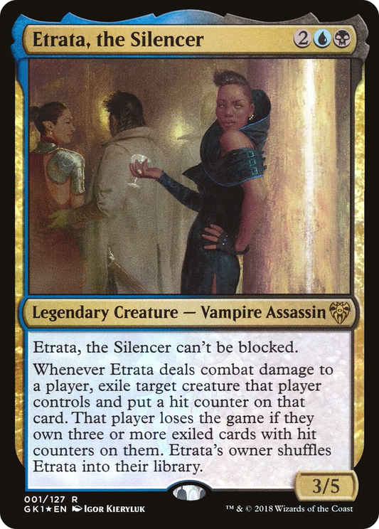 Etrata, the Silencer (GR1-001) (Foil)