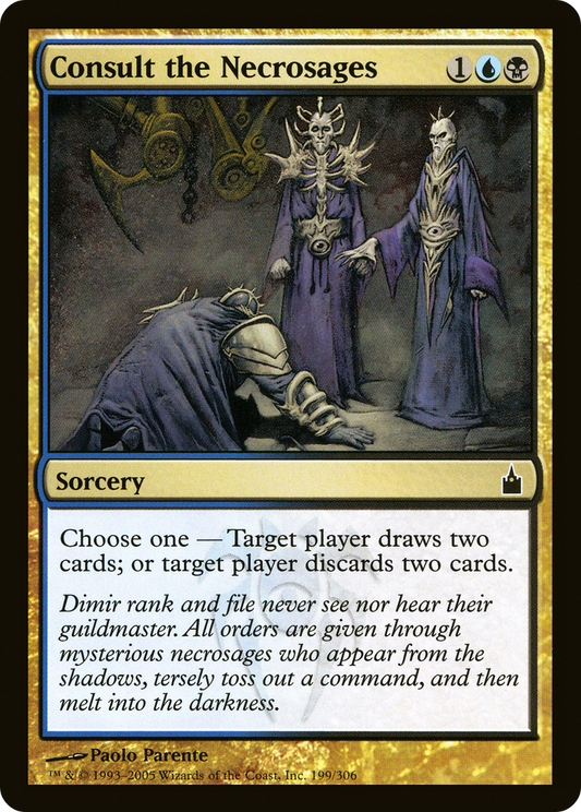 Consult the Necrosages (RAV-199) (Foil)