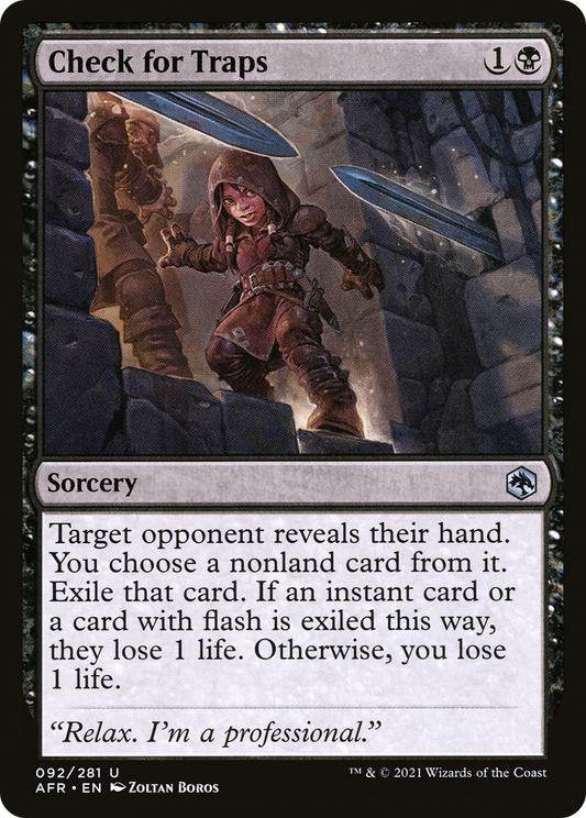Check for Traps (AFR-092)