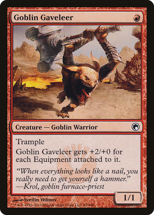 Goblin Gaveleer (SOM-092) (Foil)
