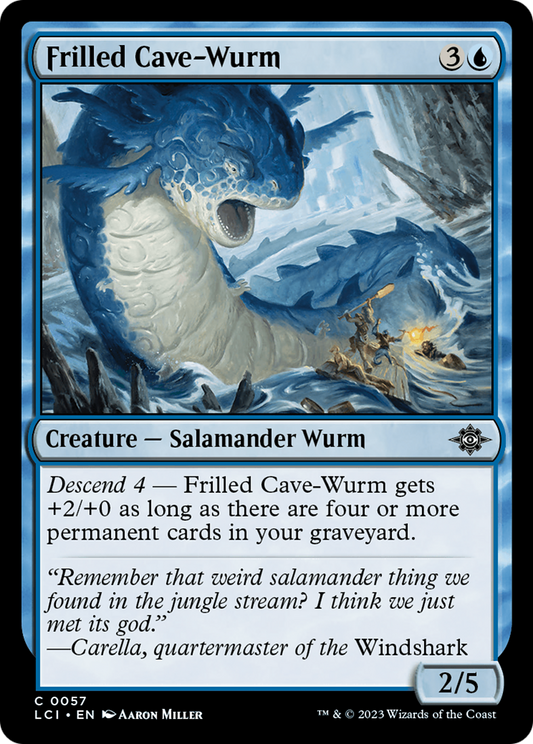 Frilled Cave-Wurm (LCI-057)