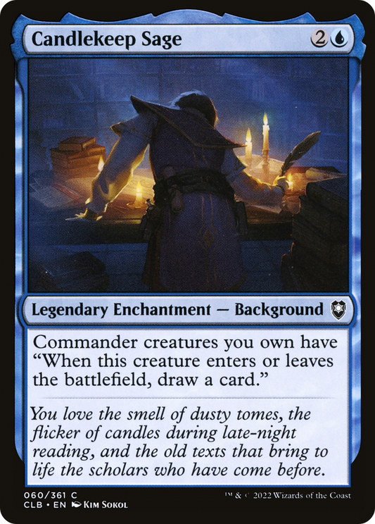 Candlekeep Sage (CLB-060) (Foil)