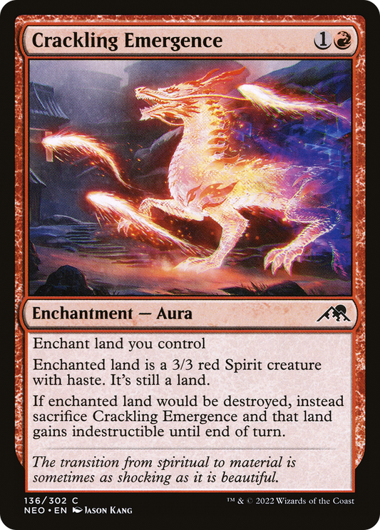 Crackling Emergence (NEO-136) (Foil)