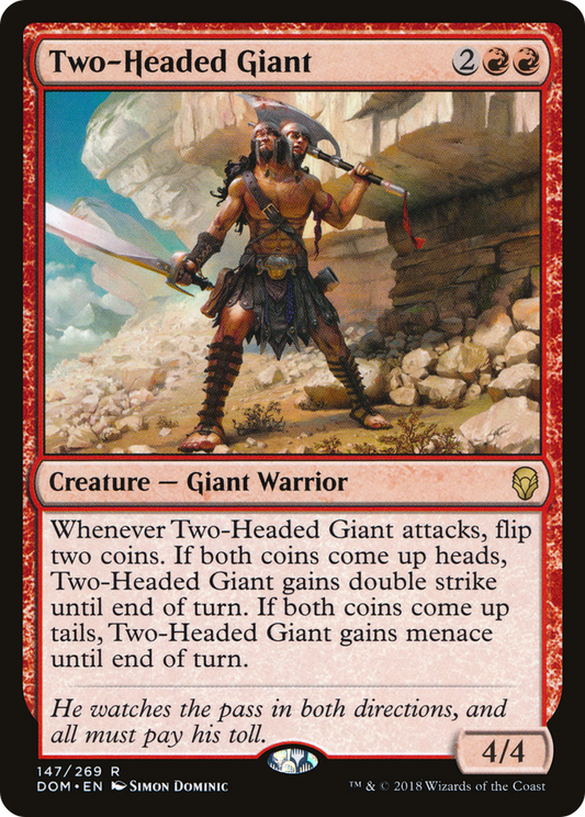 Two-Headed Giant (DOM-147) (Foil)