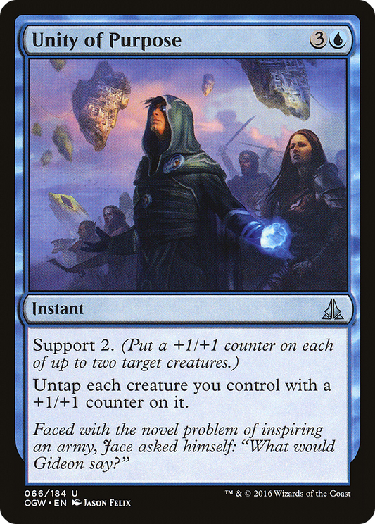 Unity of Purpose (OGW-066)