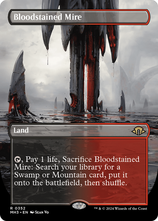 Bloodstained Mire (MH3-352) (Borderless) (Foil)