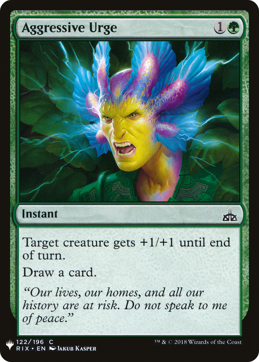 Aggressive Urge (LIST-RIX-122)