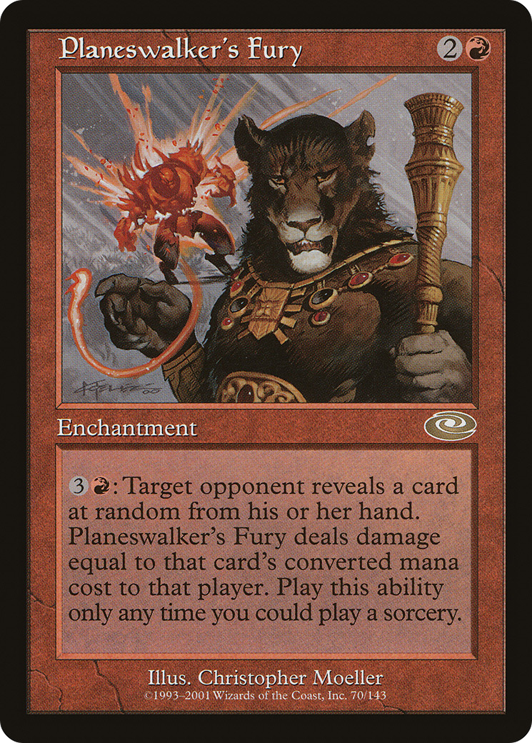 Planeswalker's Fury (PLS-070) (Foil)
