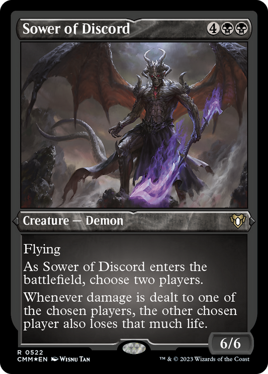 Sower of Discord (CMM-522) (Etched Foil)