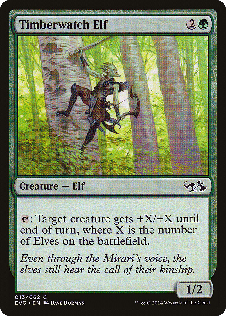 Timberwatch Elf (DD3-013)