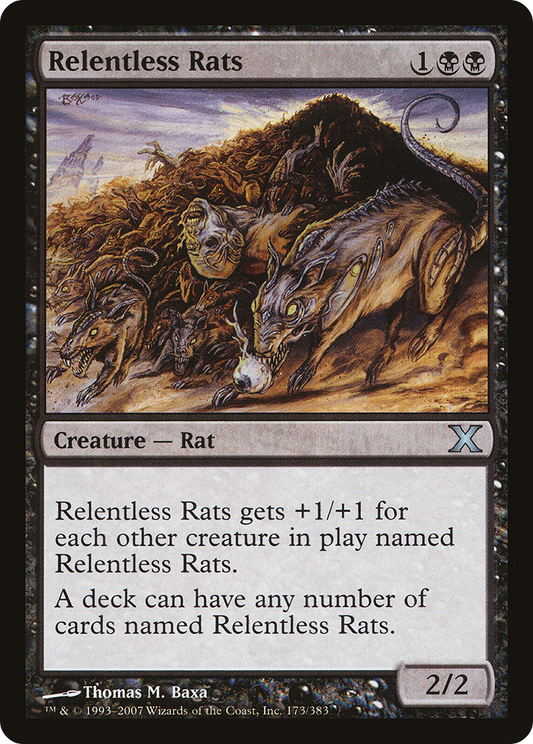 Relentless Rats (10E-173)