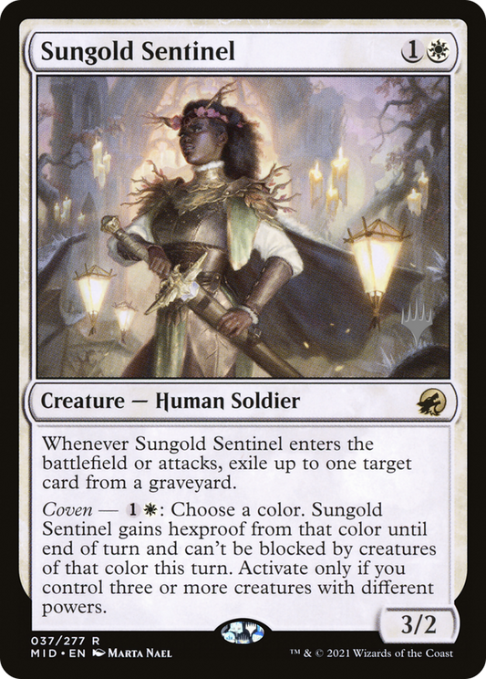 Sungold Sentinel (PPMID-37P) (Foil)