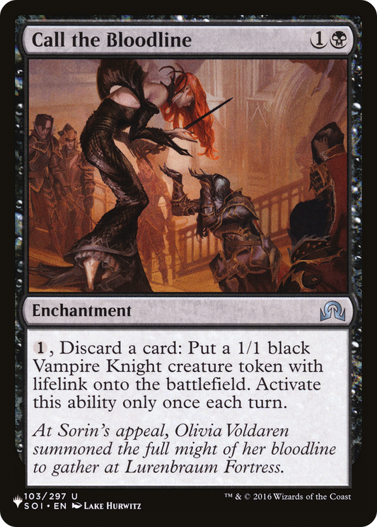 Call the Bloodline (LIST-SOI-103)