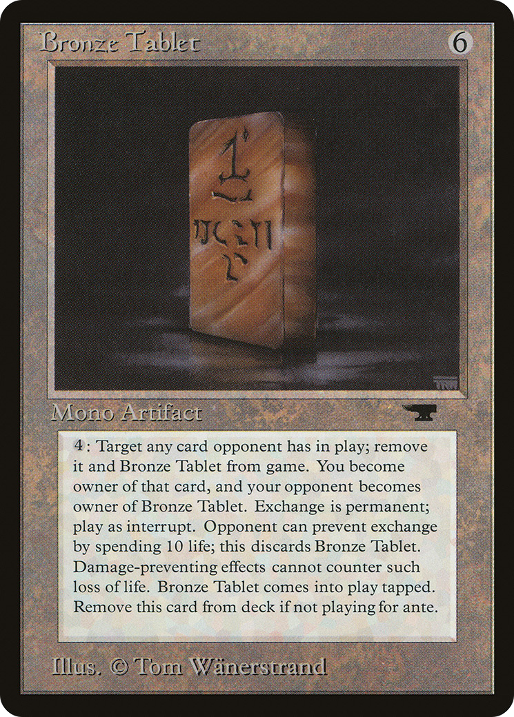 Bronze Tablet (ATQ-042)
