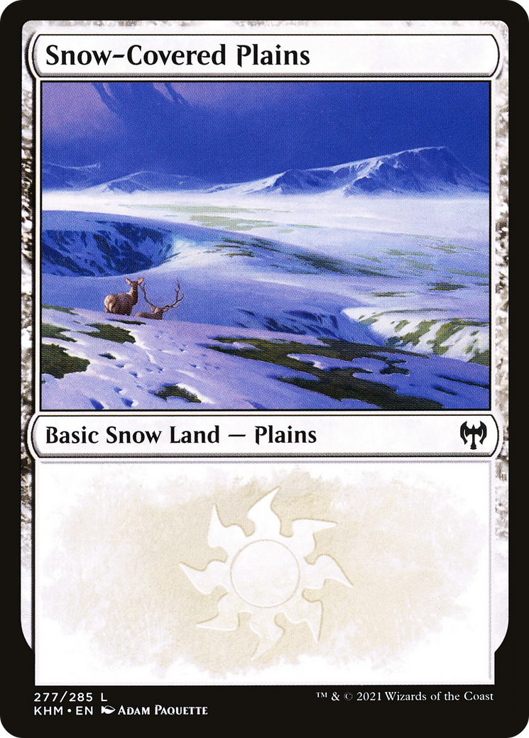 Snow-Covered Plains (KHM-277) (Foil)