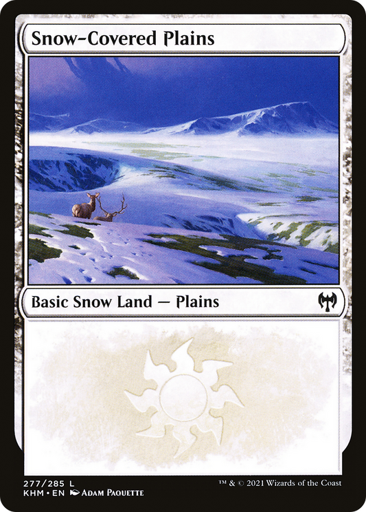 Snow-Covered Plains (KHM-277) (Foil)