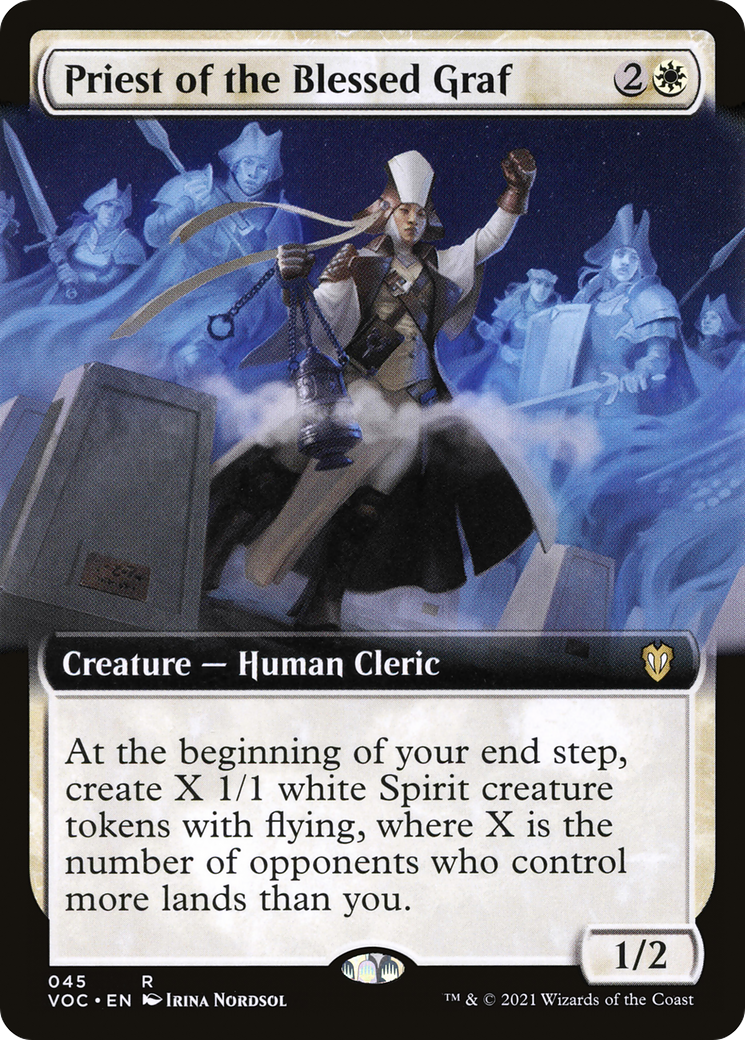 Priest of the Blessed Graf (VOC-045) (Extended Art)