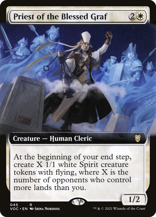 Priest of the Blessed Graf (VOC-045) (Extended Art)
