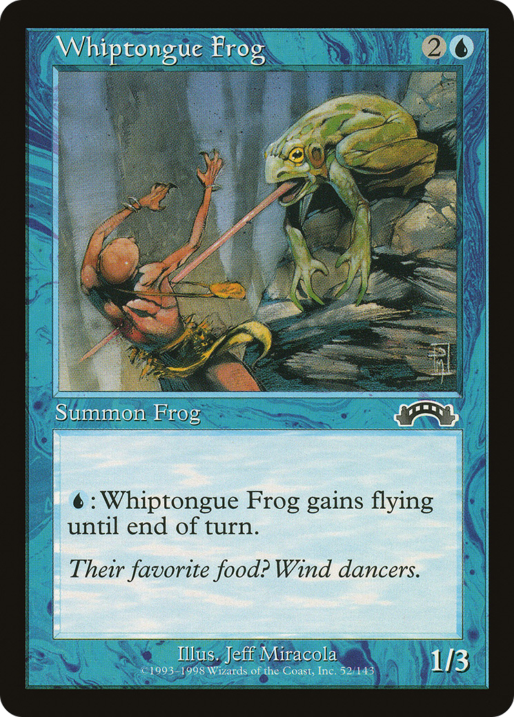 Whiptongue Frog (EXO-052)