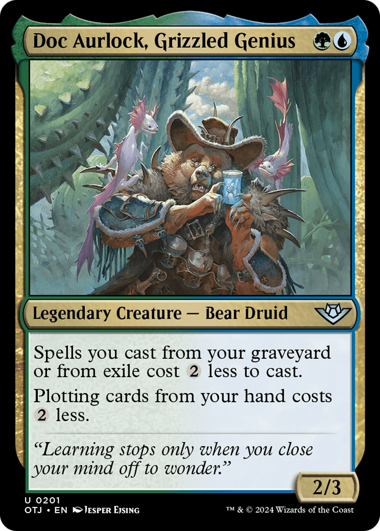 Doc Aurlock, Grizzled Genius (OTJ-201) (Foil)