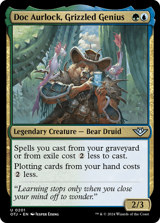 Doc Aurlock, Grizzled Genius (OTJ-201) (Foil)