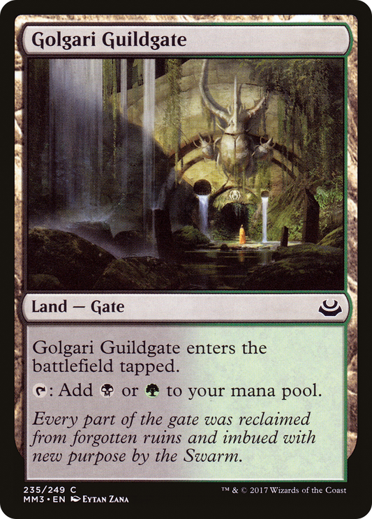 Golgari Guildgate (MM3-235) (Foil)