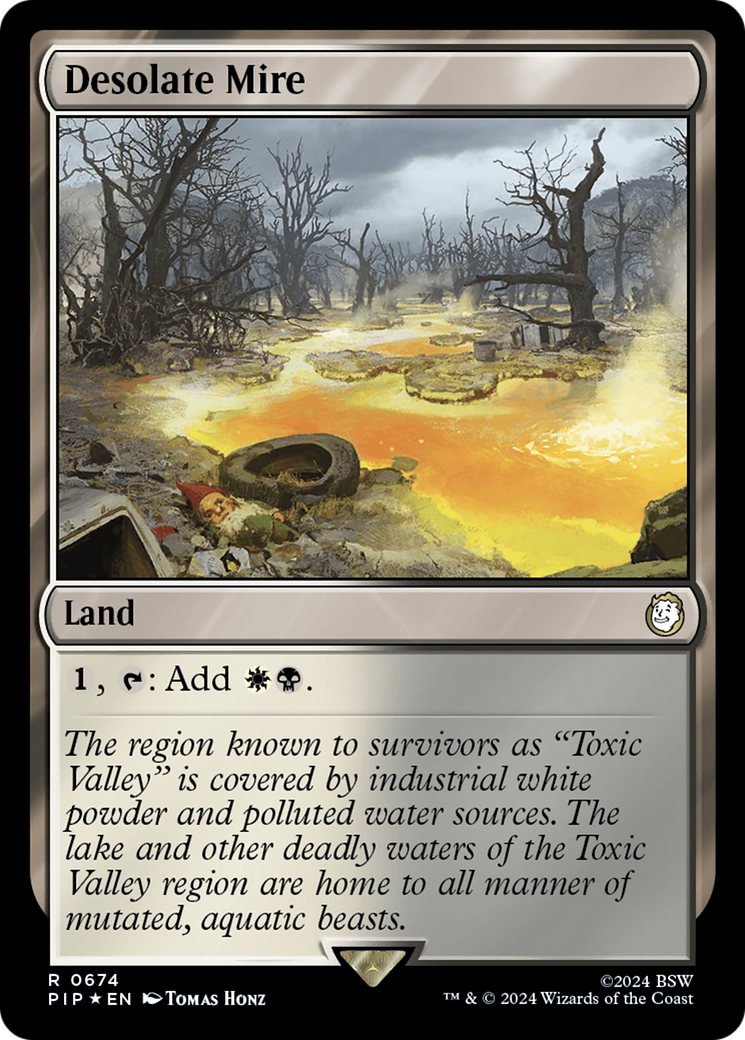 Desolate Mire (PIP-674) (Surge Foil)