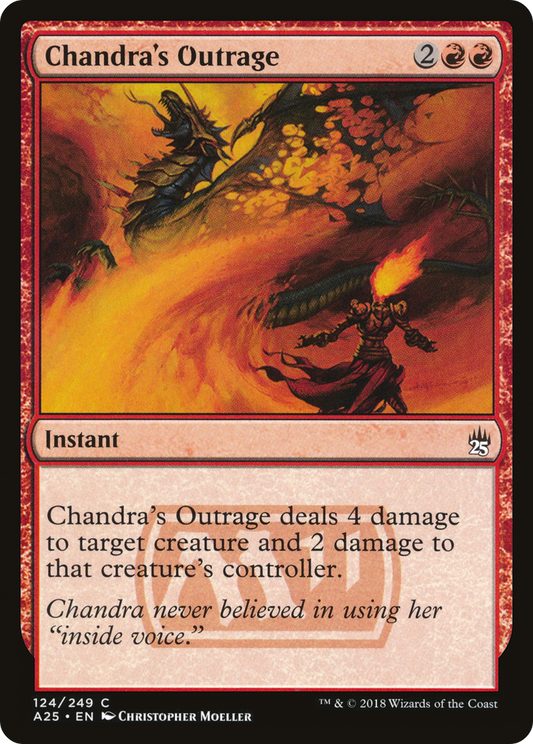 Chandra's Outrage (A25-124) (Foil)