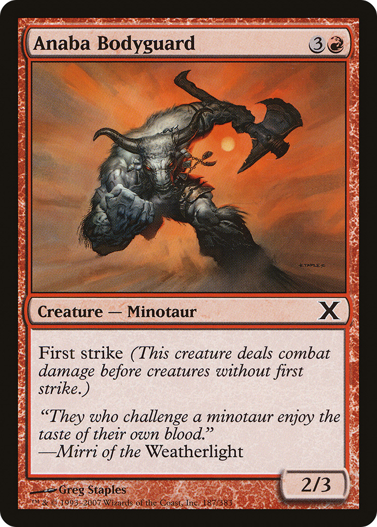 Anaba Bodyguard (10E-187)