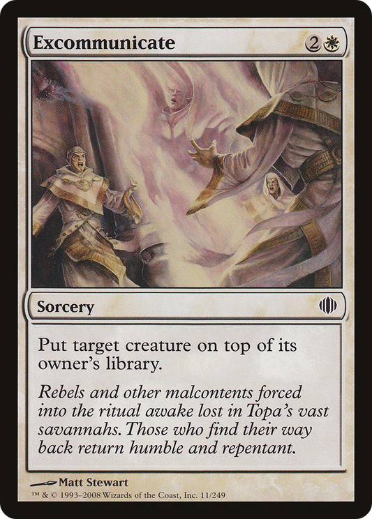 Excommunicate (ALA-011) (Foil)