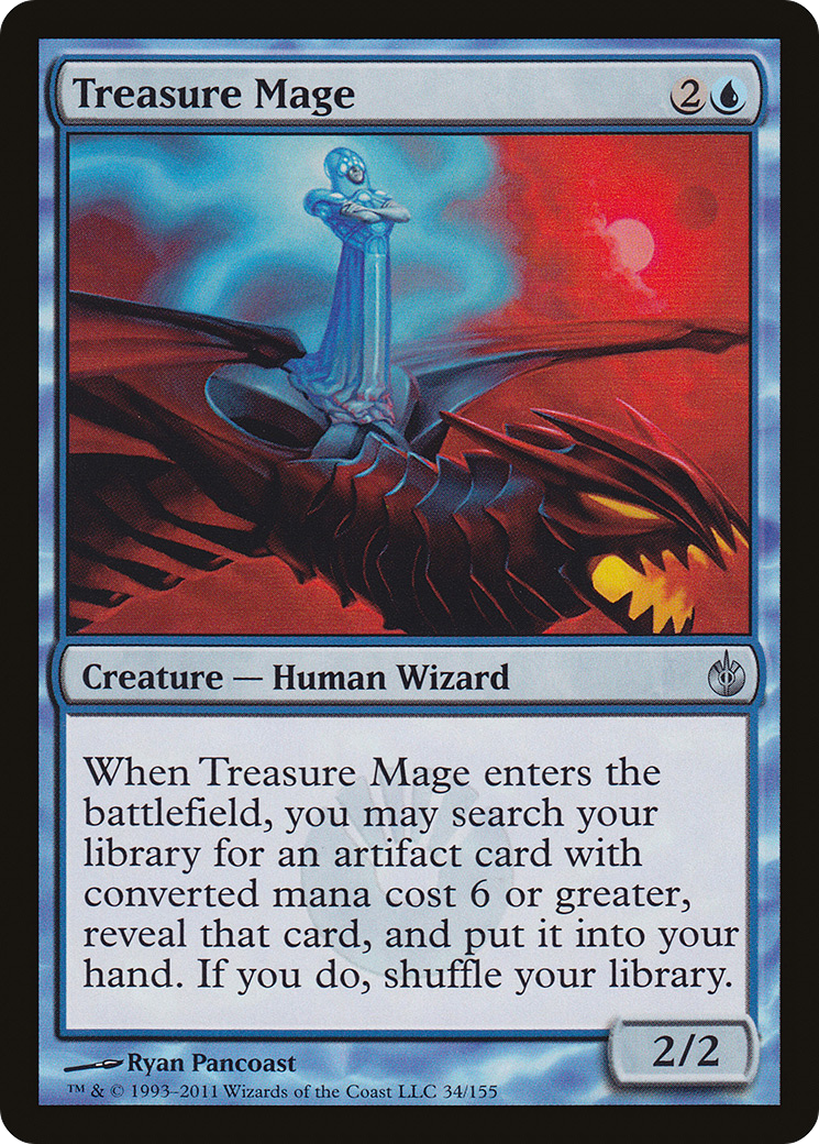 Treasure Mage (MBS-034) (Foil)