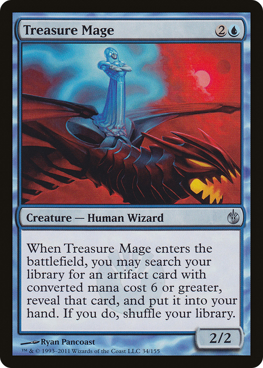 Treasure Mage (MBS-034) (Foil)