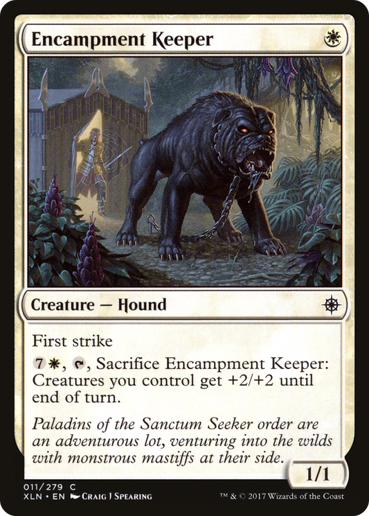 Encampment Keeper (XLN-011) (Foil)