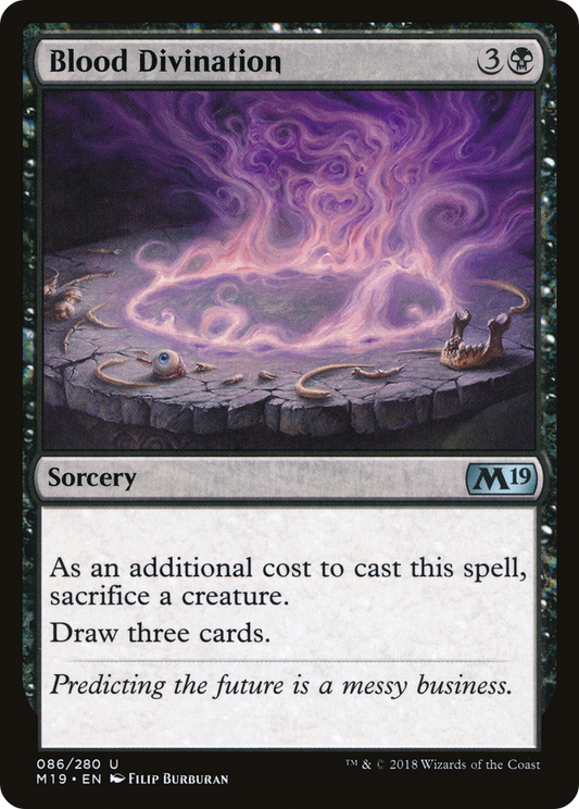 Blood Divination (M19-086) (Foil)