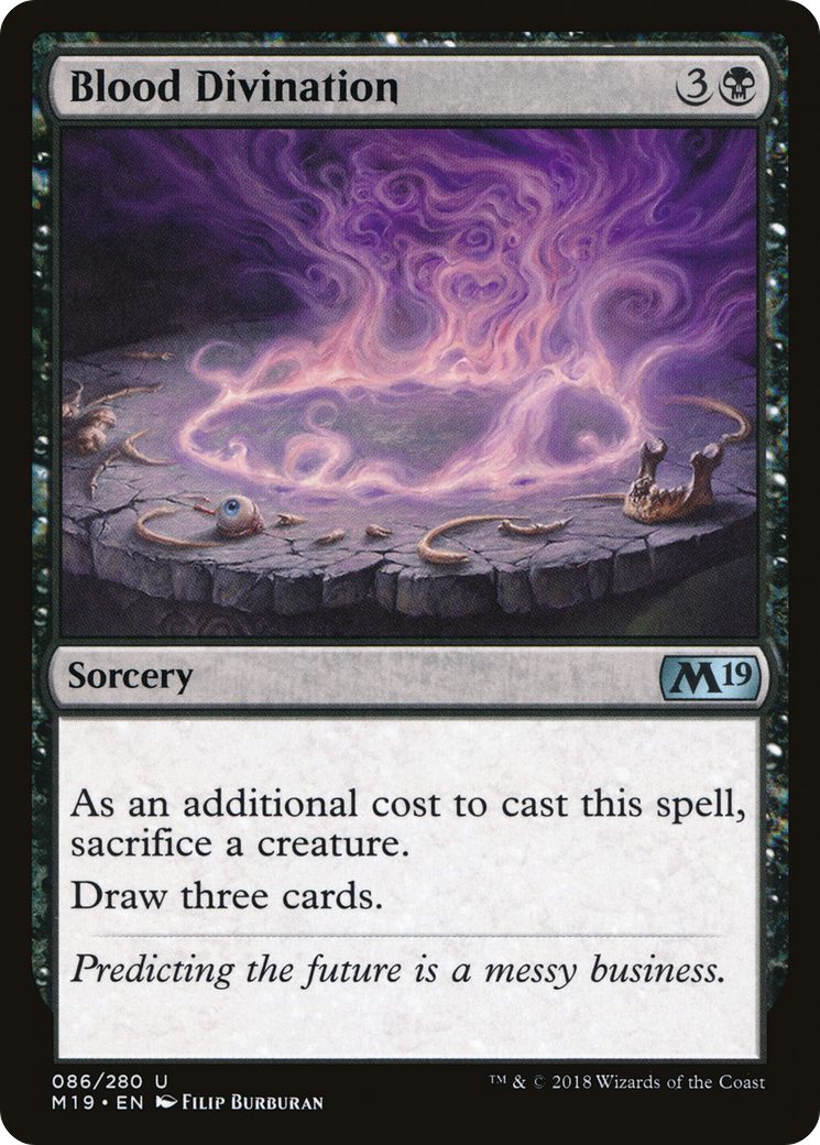 Blood Divination (M19-086)