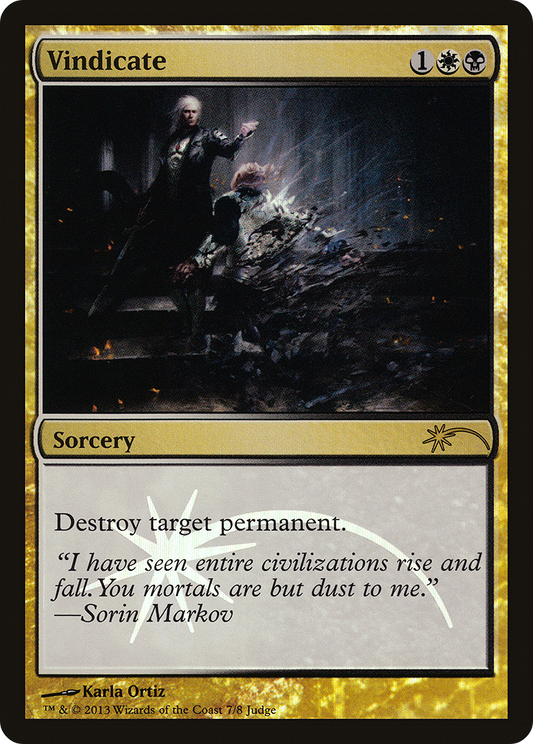 Vindicate (JDG-007) (Foil)