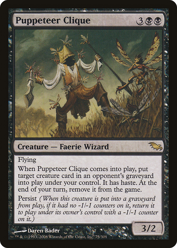 Puppeteer Clique (SHM-075) (Foil)