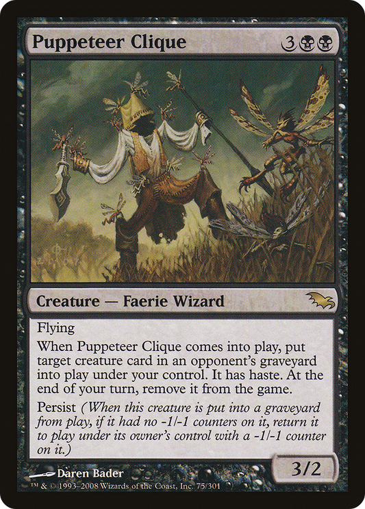 Puppeteer Clique (SHM-075) (Foil)